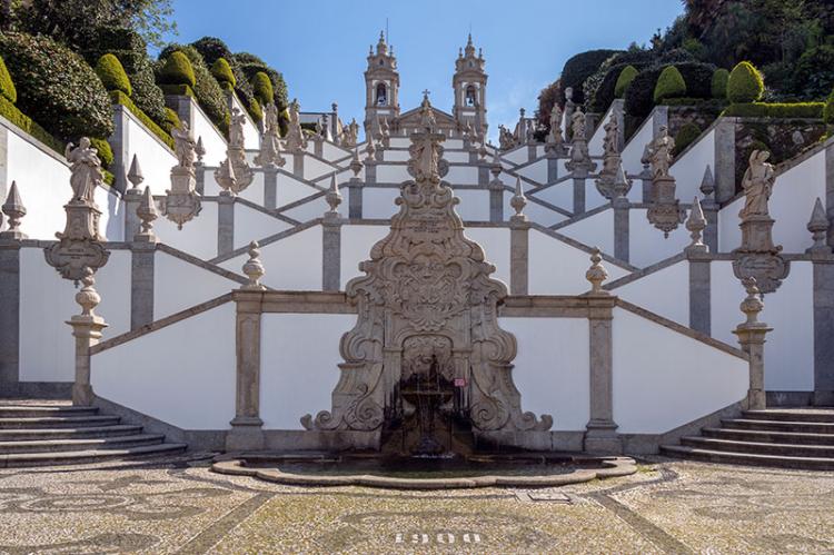 The Sanctuary of Bom Jesus in Braga