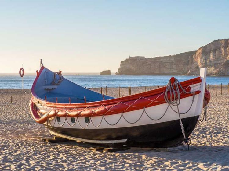 Traditional fishing in northern Portugal