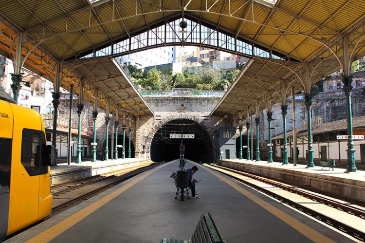 A estação do Porto