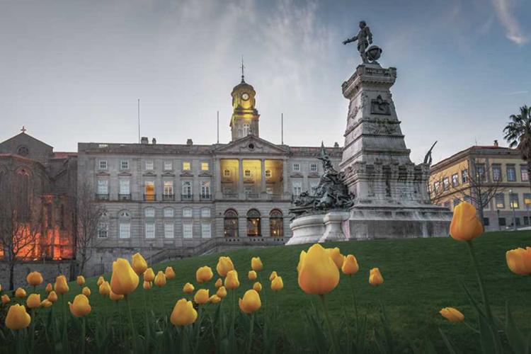 The Palácio da Bolsa in Porto